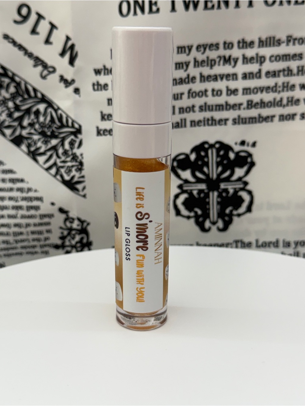 Aminnah Lip Gloss - 'S'more'